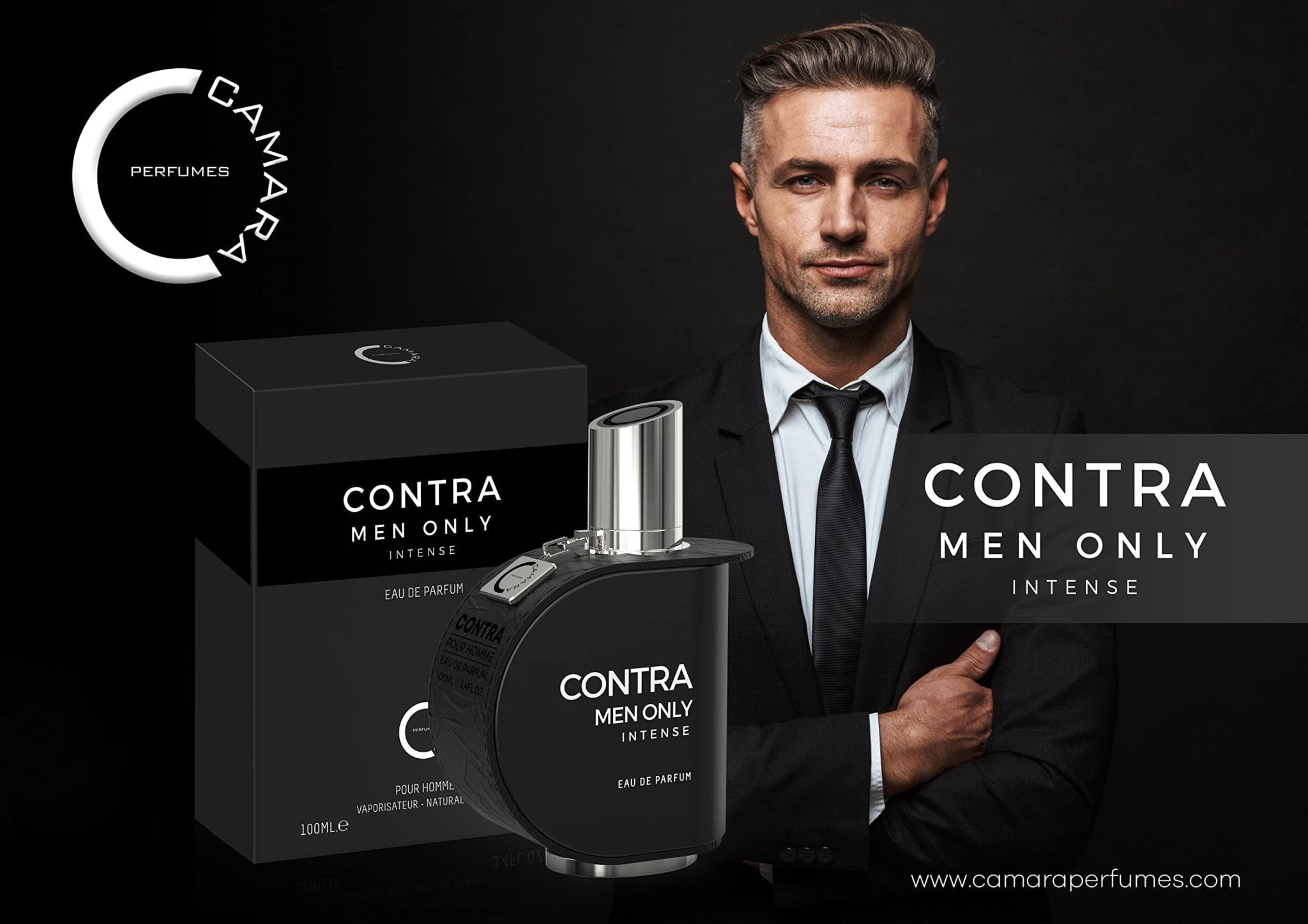 Camara Contra MEN ONLY INTENSE EDP 100ml - Tega Scents